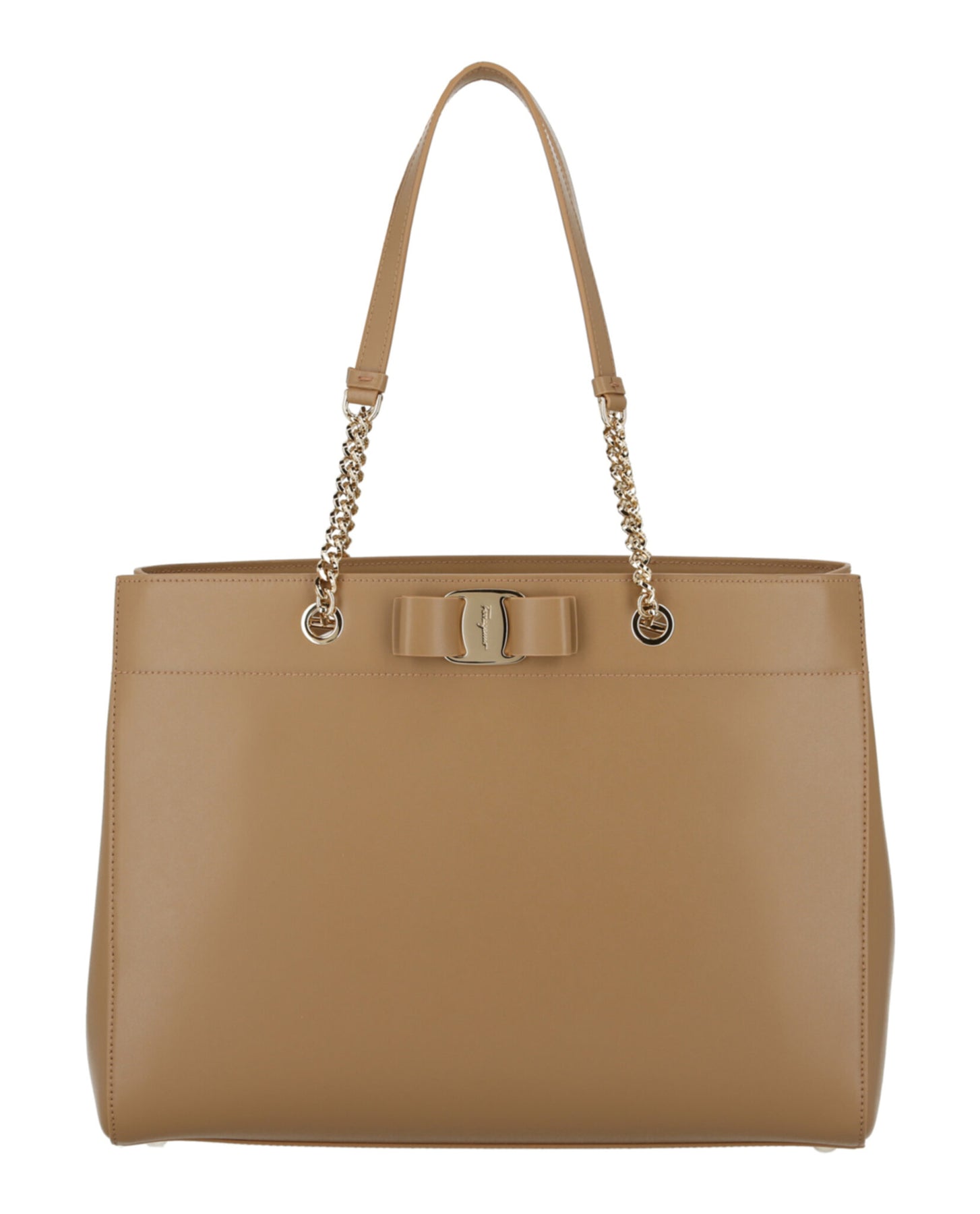 Vara Bow Smooth Leather Shoulder Bag