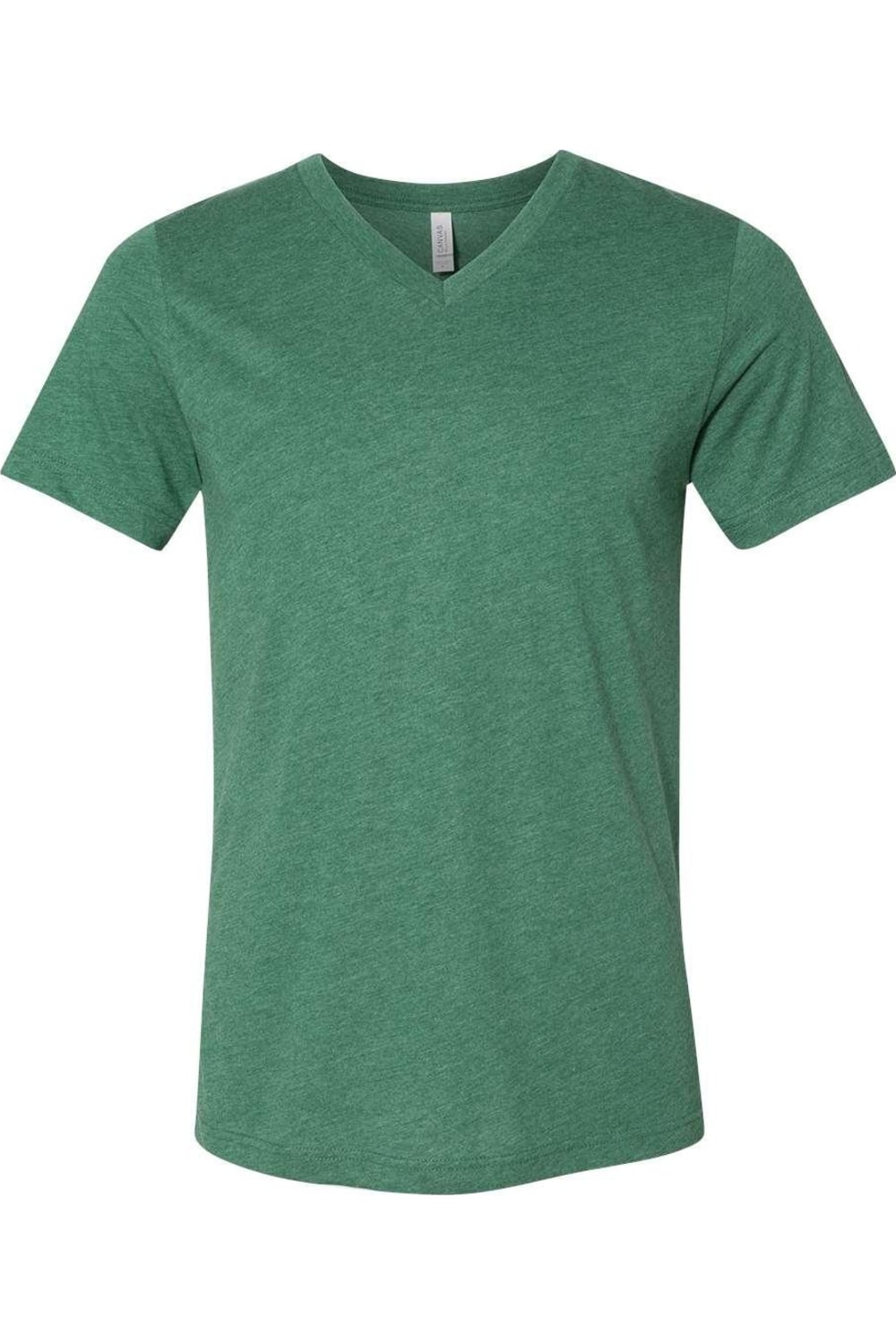 BELLA + CANVAS Heather CVC V-Neck Tee 7824336879676