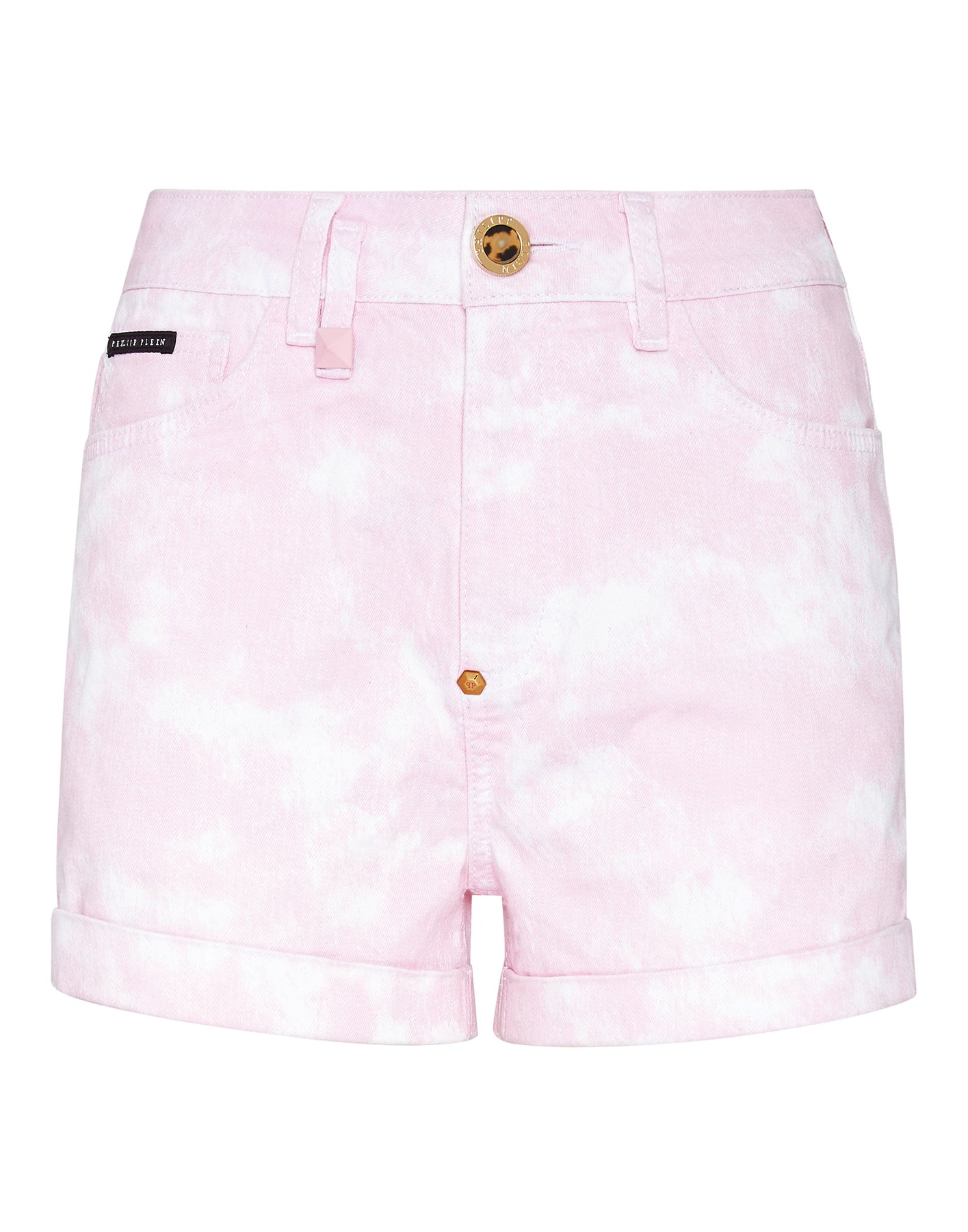 Denim Hot Pants Hexagon