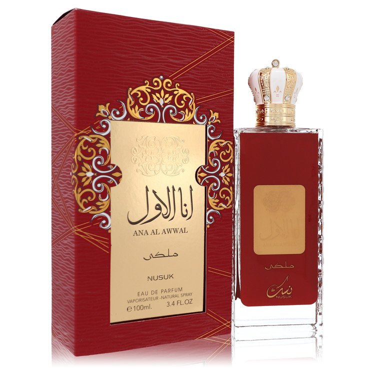 Ana Al Awwal Rouge by Nusuk Eau De Parfum Spray 3.4 oz Women