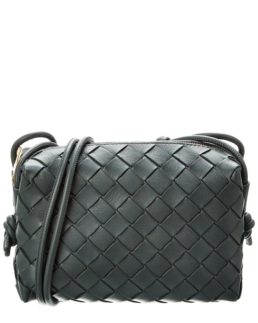 Bottega Veneta Loop Mini Intrecciato Leather Camera Bag
