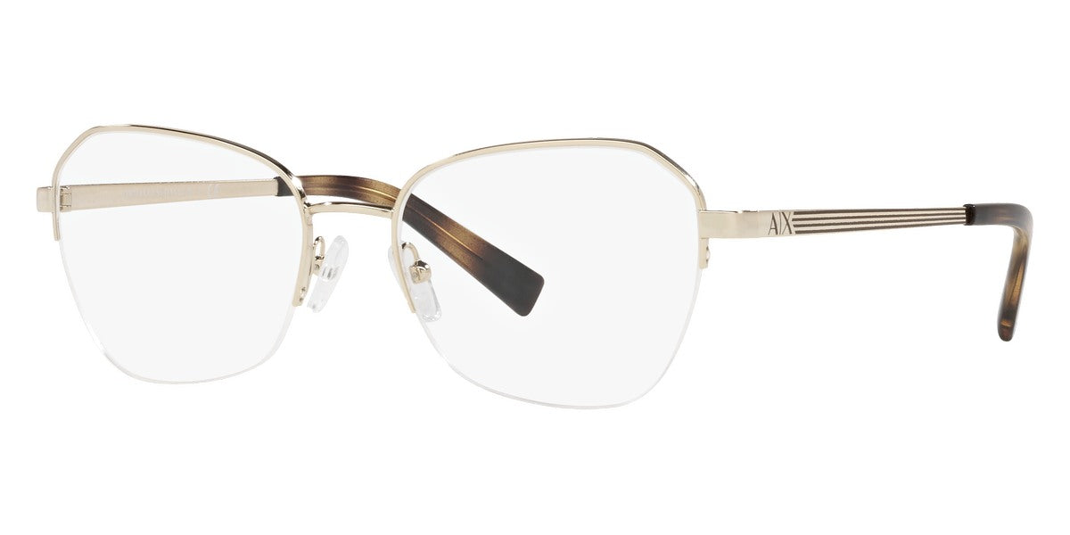 Armani Exchange Women's 53mm Pale Gold Opticals