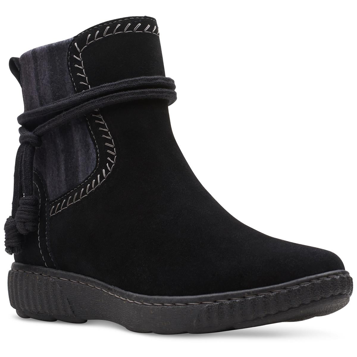 Caroline Lily Suede Booties