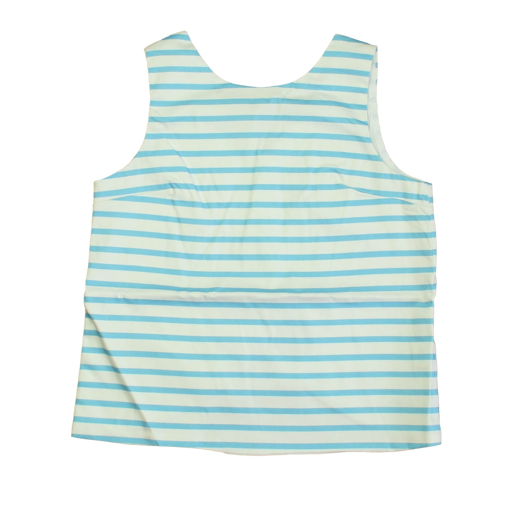 Classic Prep Girls Robins Egg Picnic Stripe Blouse Size: 6-14 Years 7805821157436