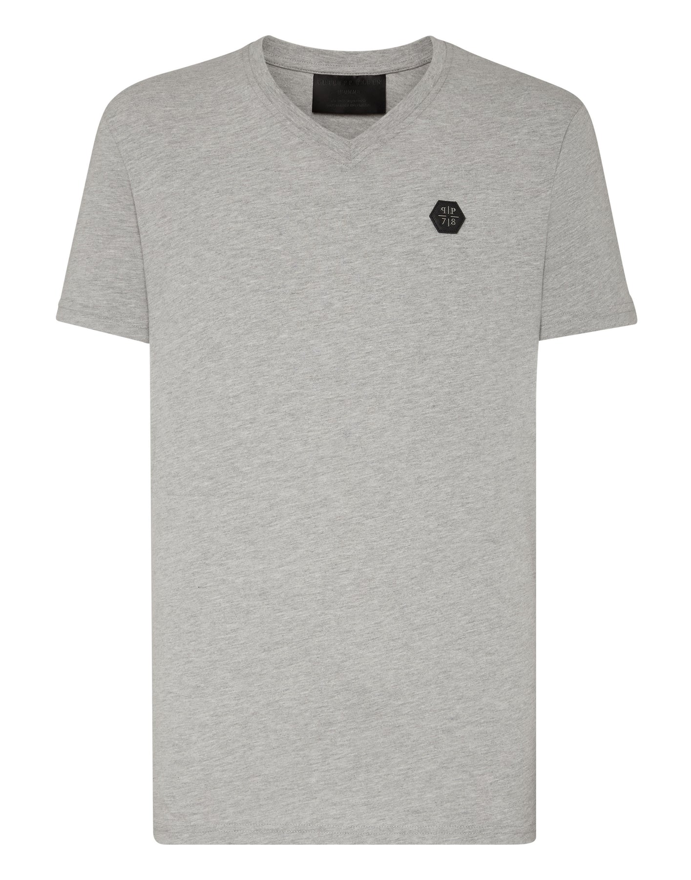 T-shirt V-Neck SS Hexagon tiger