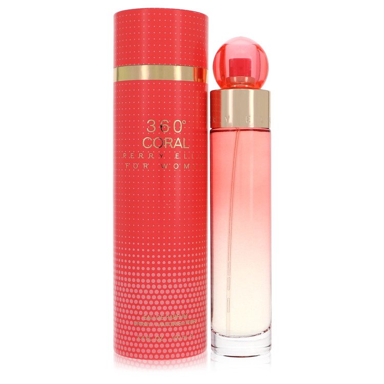 Perry Ellis 360 Coral by Perry Ellis Eau De Parfum Spray 3.4 oz Women