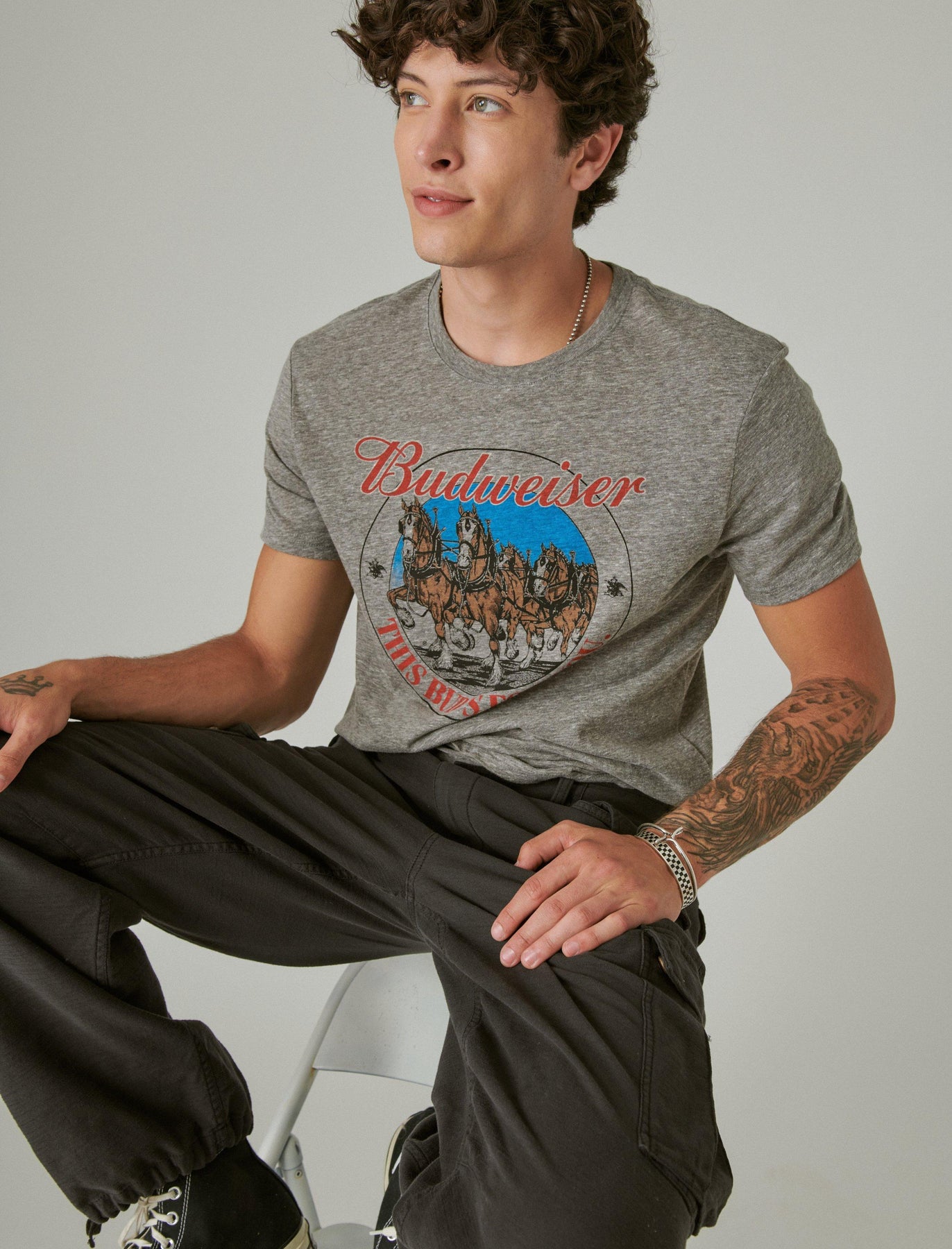 Lucky Brand Men's Bud Clydesdales