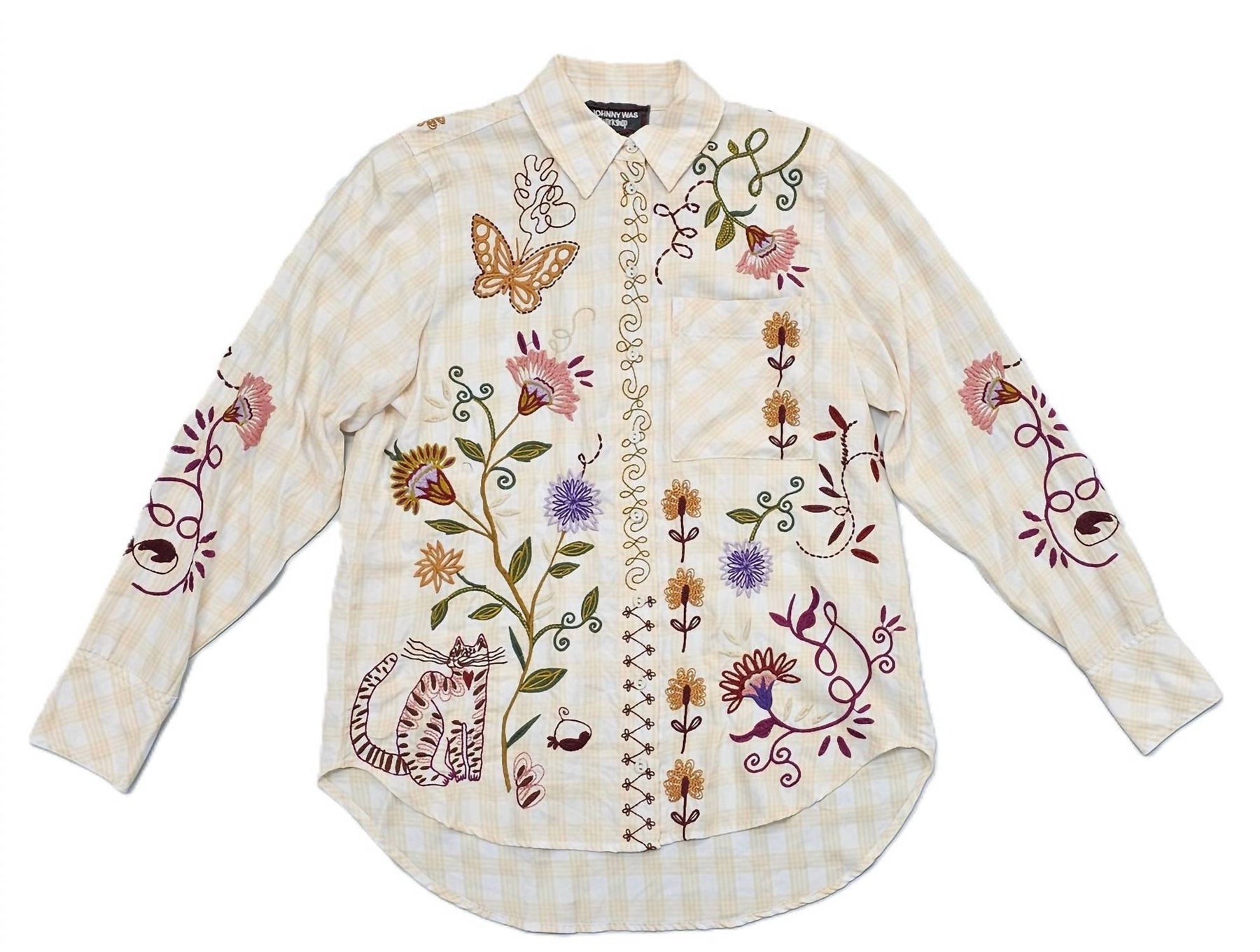 Women's Toni Relaxed Plaid Pocket Shirt