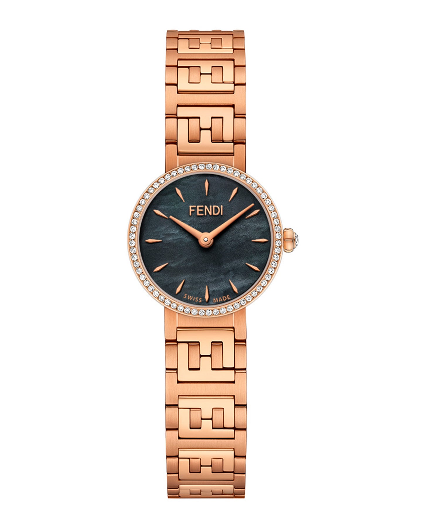 Forever Fendi Diamond Watch 7678398070844