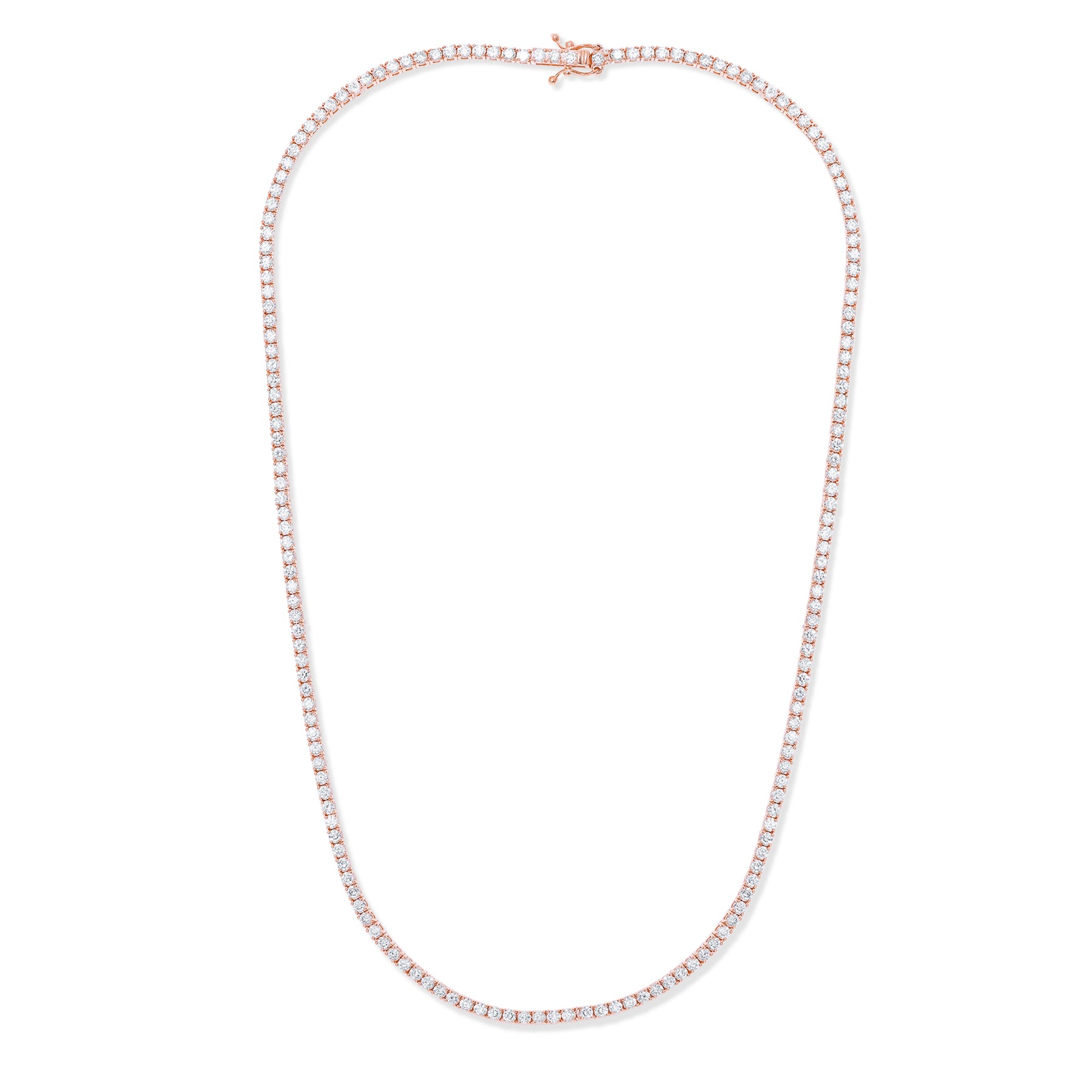 14 kt rose gold, 16