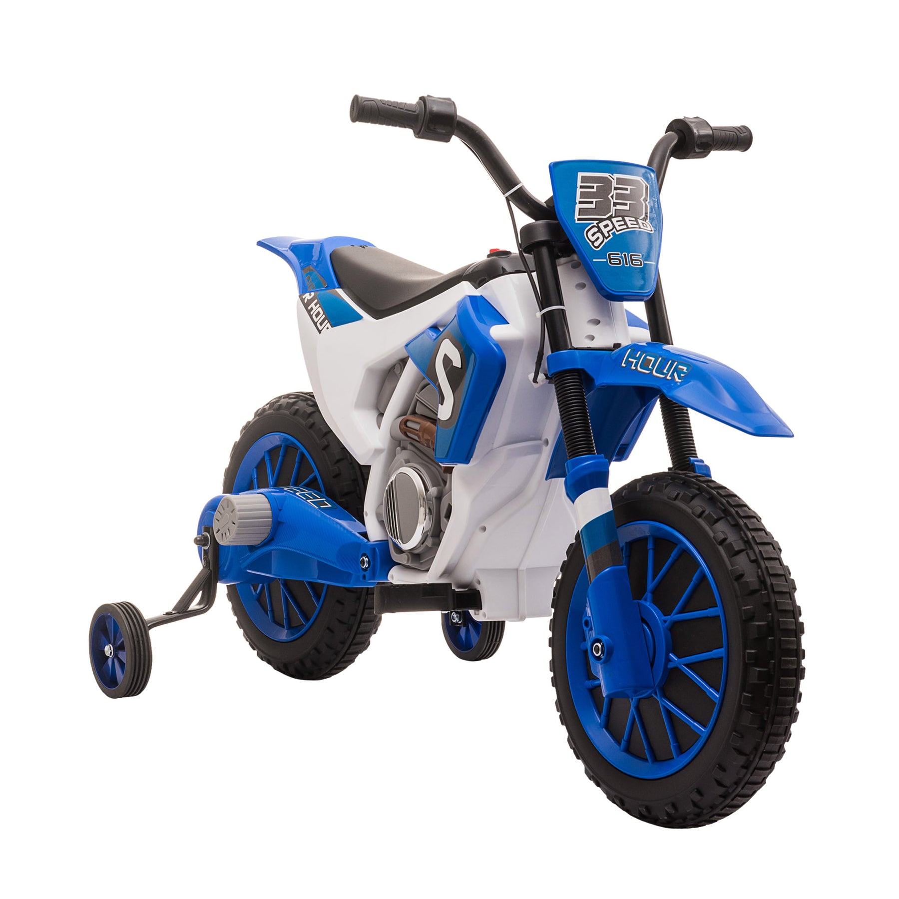 Streamdale 12V Kids Motorcycle Dirt Bike Electric Battery-Powered Ride-On Toy Off-road Street Bike with Charging Battery 7832653758524