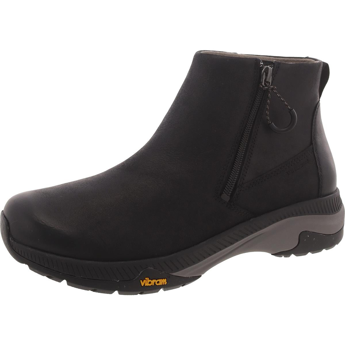 MARGO Leather Round toe Ankle Boots