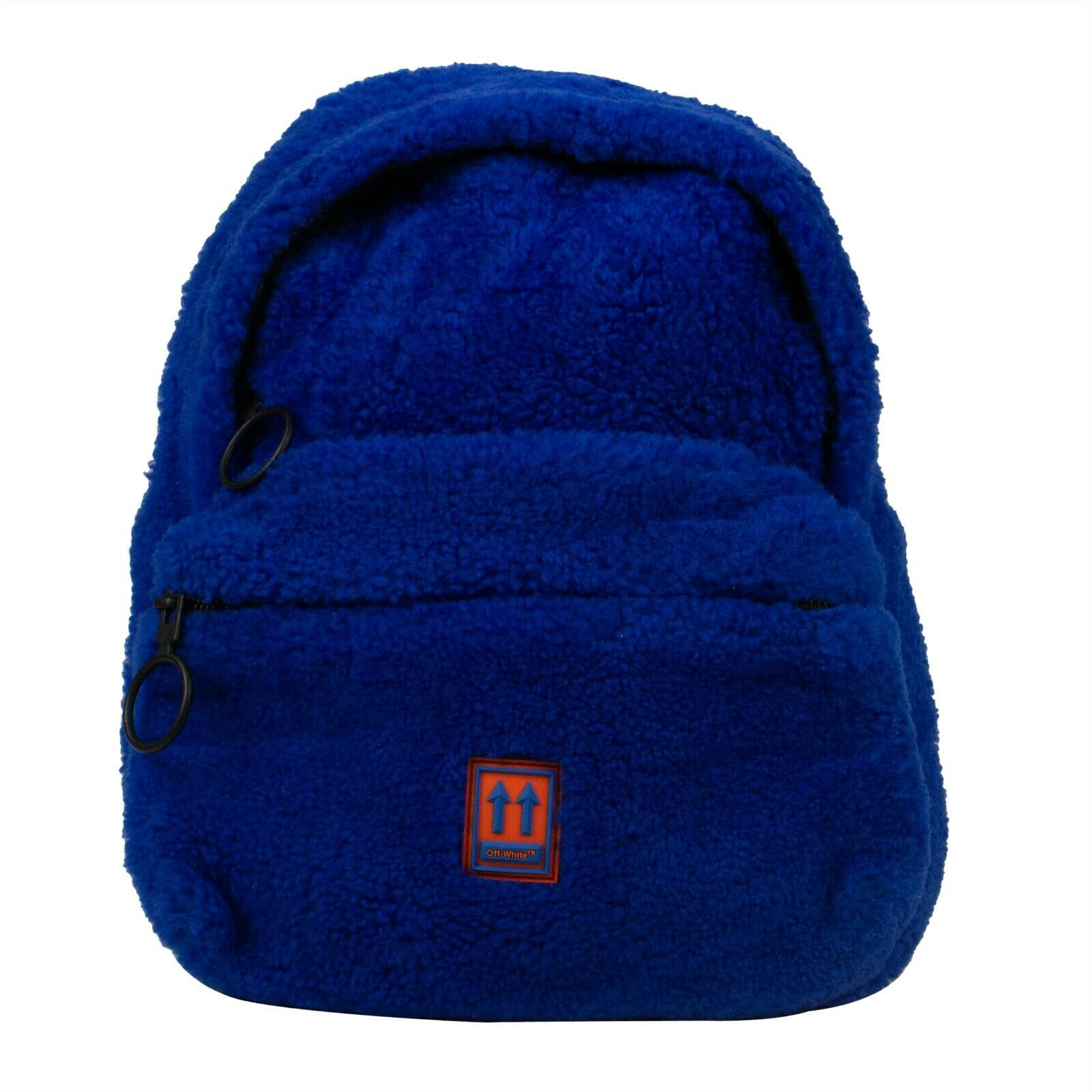 Mini Fuzzy Backpack - Blue