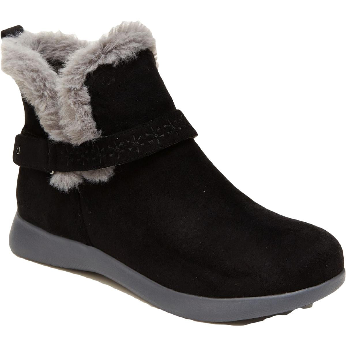 Nomadic Faux Suede Cold Weather Shearling Boots