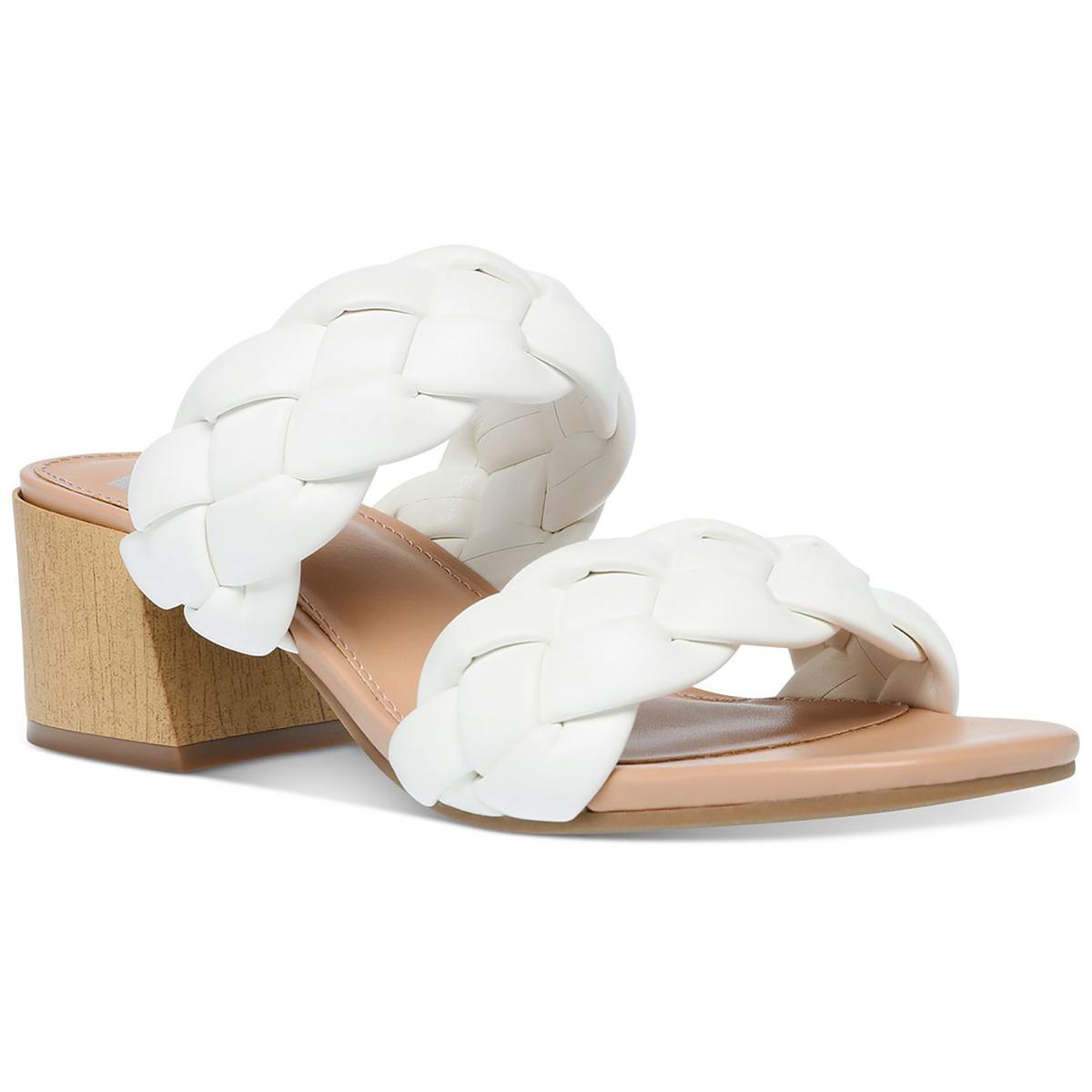 Stacey Braided Slip On Heels