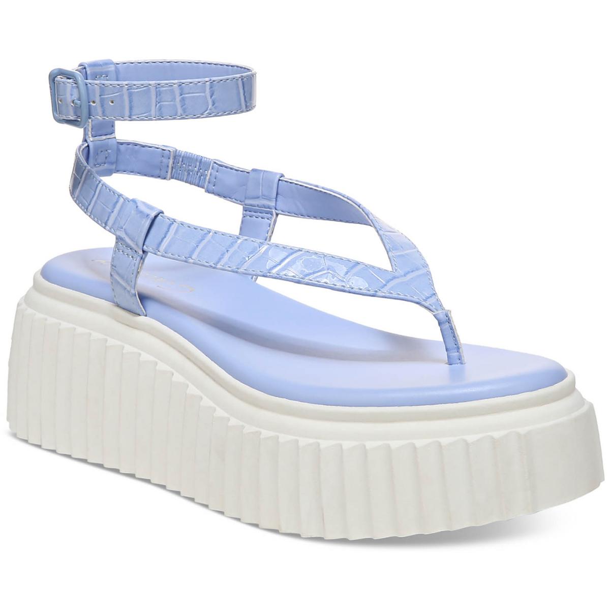 Elana Buckle Ankle Strap Platform Sandals