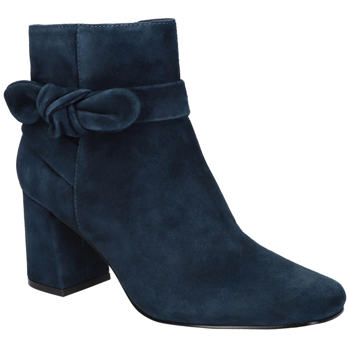 Felicity Suede Bow Booties