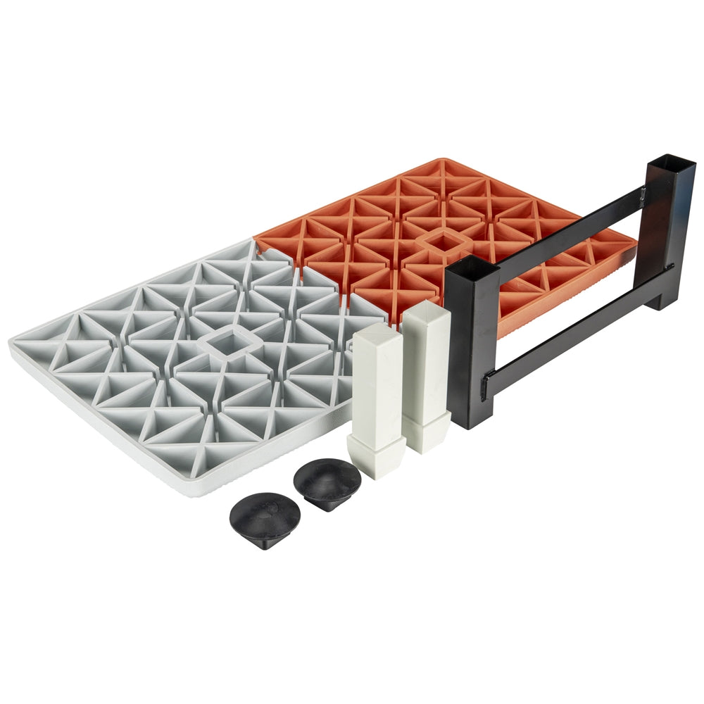 Champro In-Ground Double First Base Orange/White