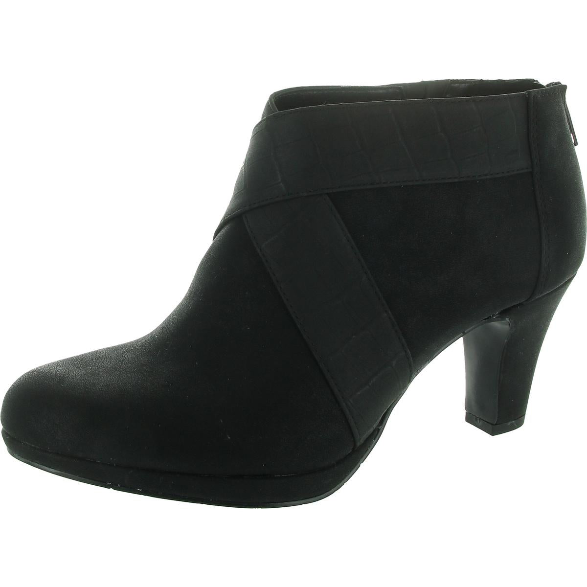 SPICE Laceless Faux Leather Shooties