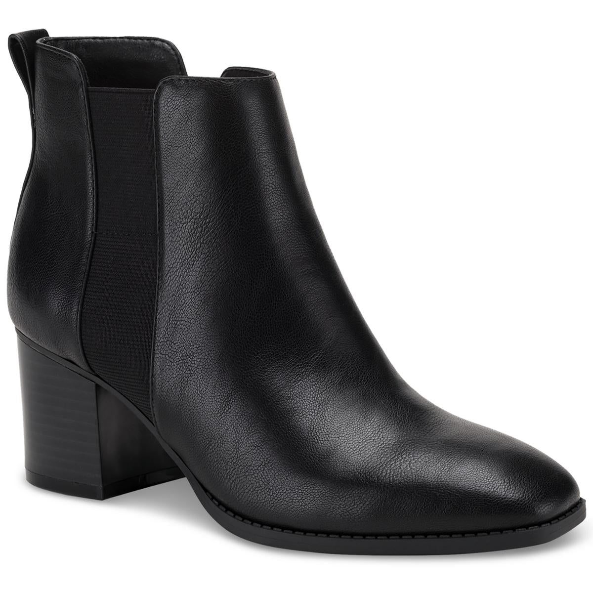 Aloraa Faux Leather Zipper Booties