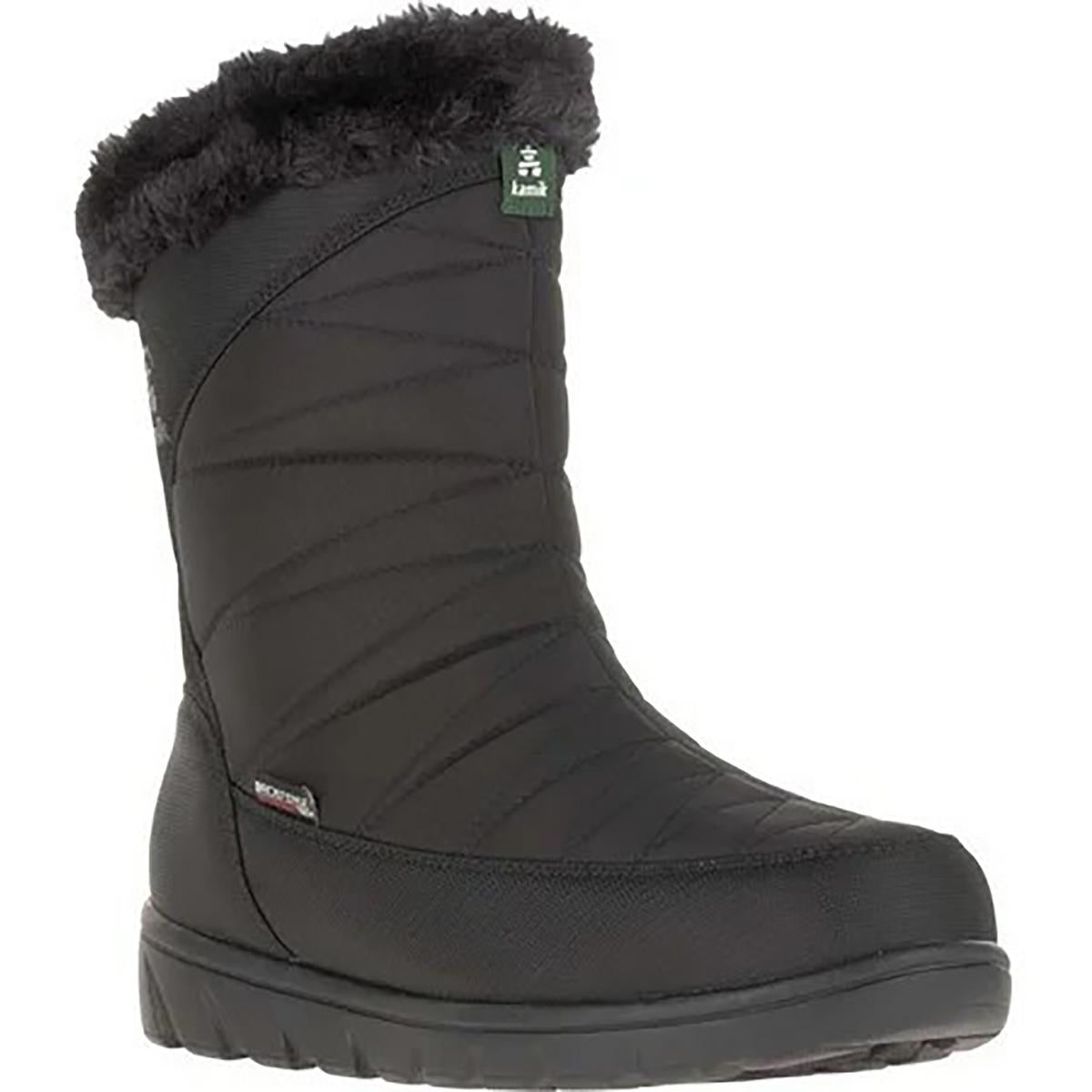 Hannahzip Faux Fur Lined Quilted Winter & Snow Boots