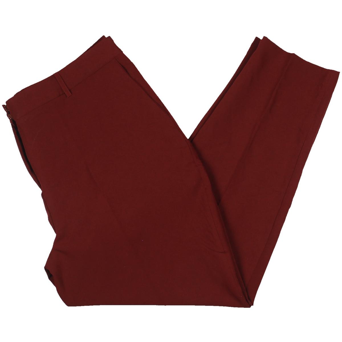 Pintuck High Rise Ankle Pants