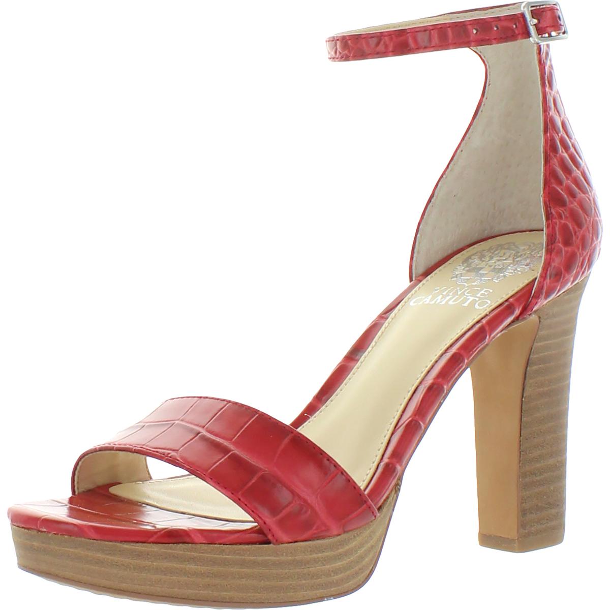 Sathina Ankle Strap Open Toe Platform Heeled Sandals