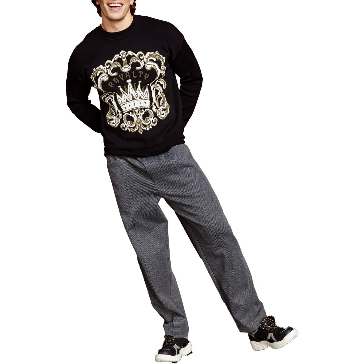 Logo Pullover Crewneck Sweater