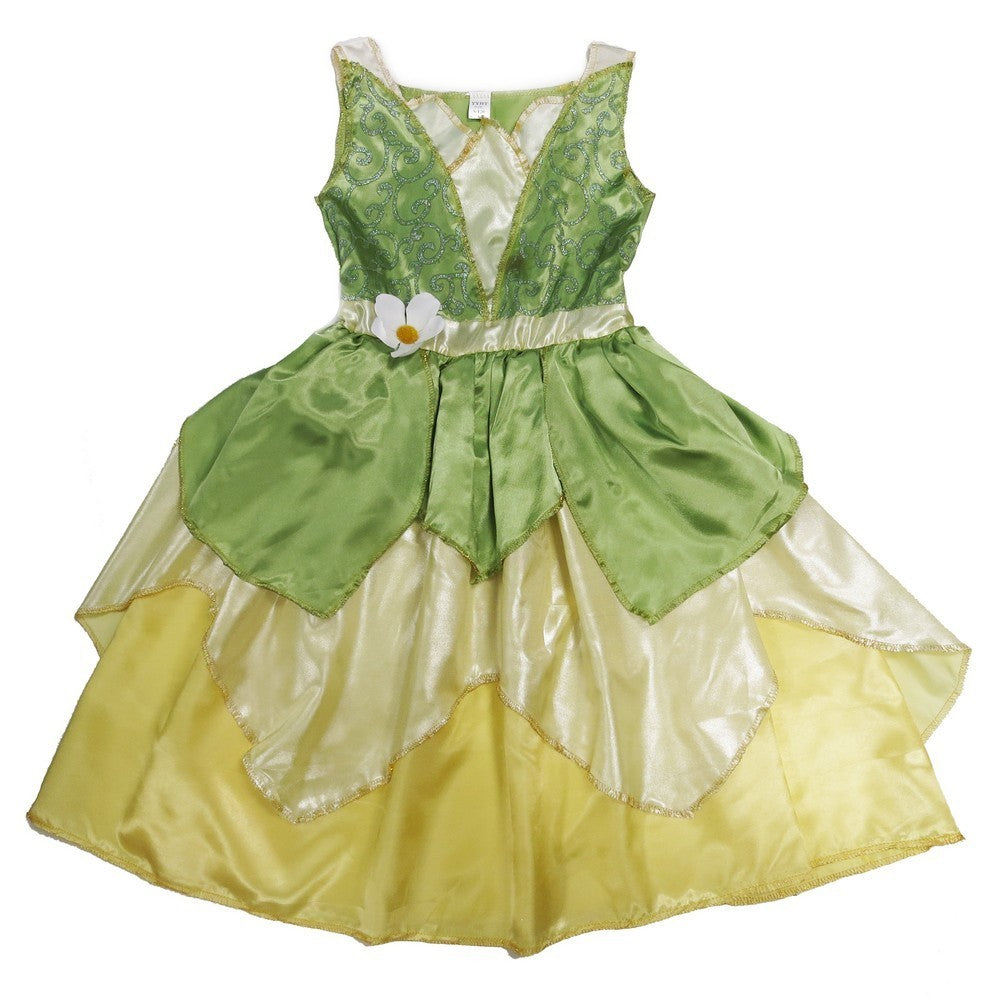 Girls Green Yellow Halloween Dress S-L (4-12)