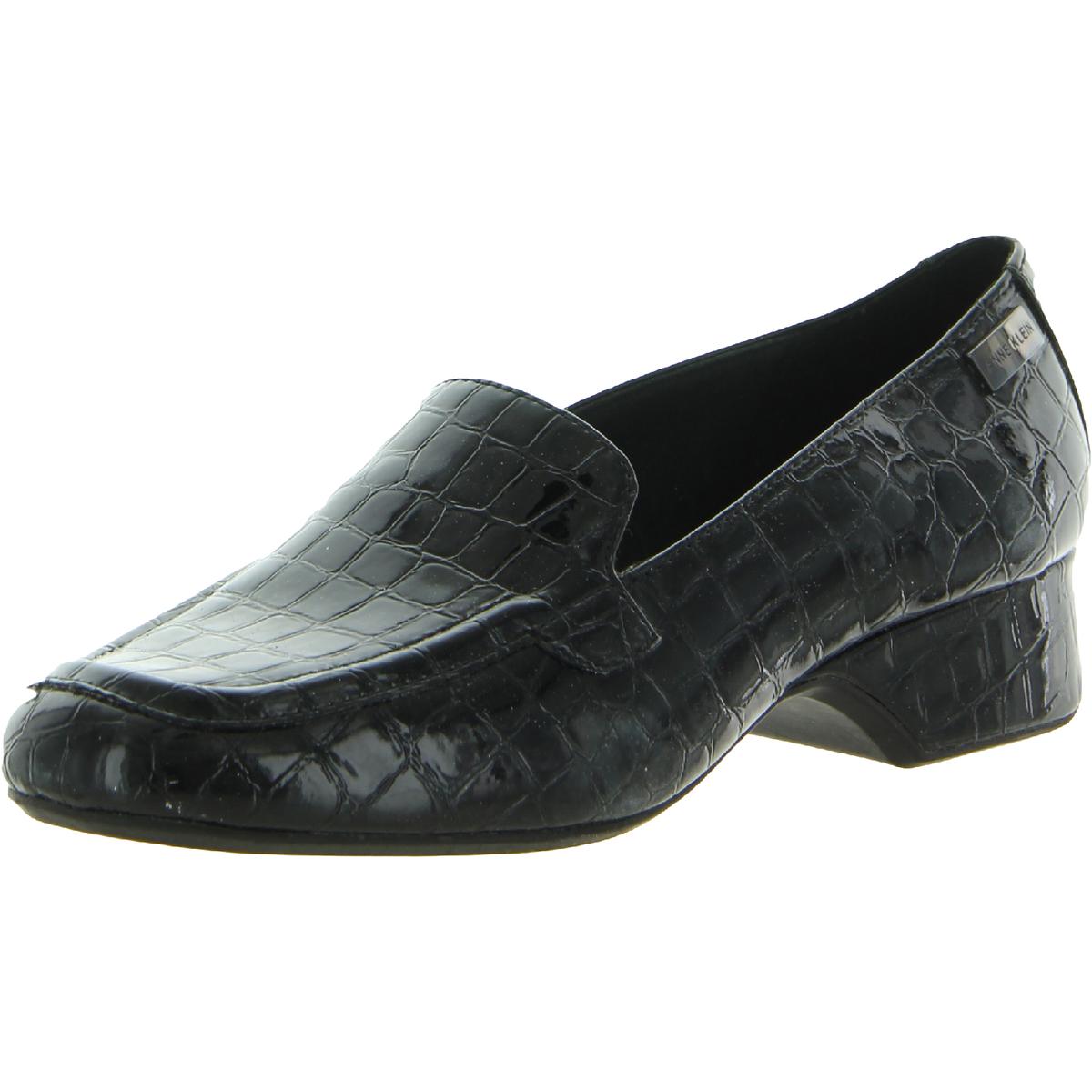Kamden Patent Reptile Loafers
