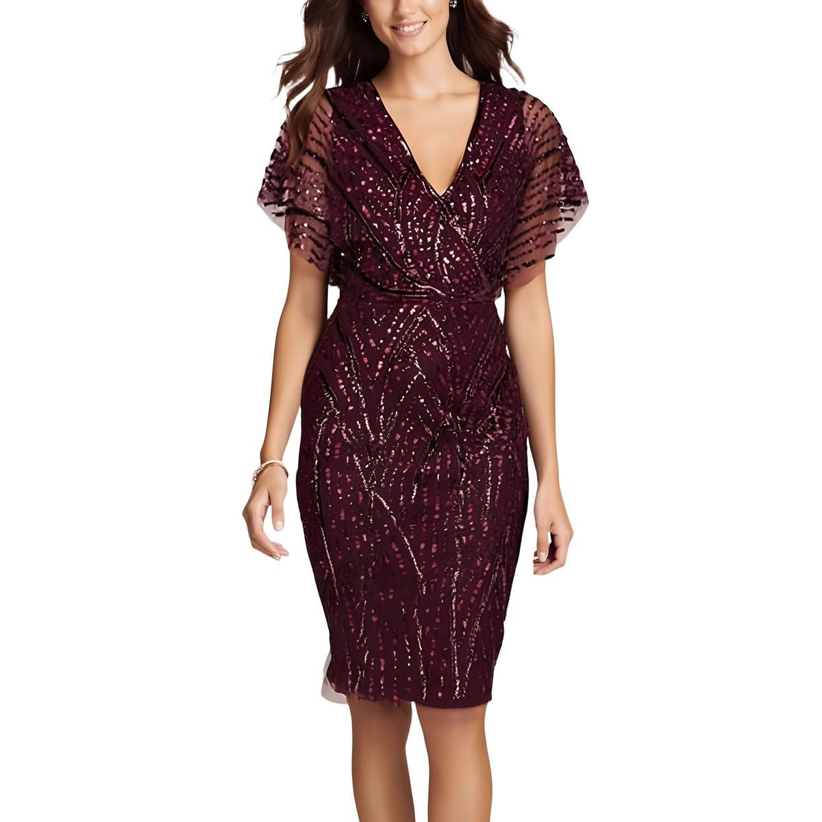 Plus Beaded Midi Dress