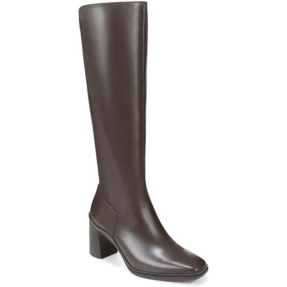 Axel 2 Leather Square Toe Knee-High Boots