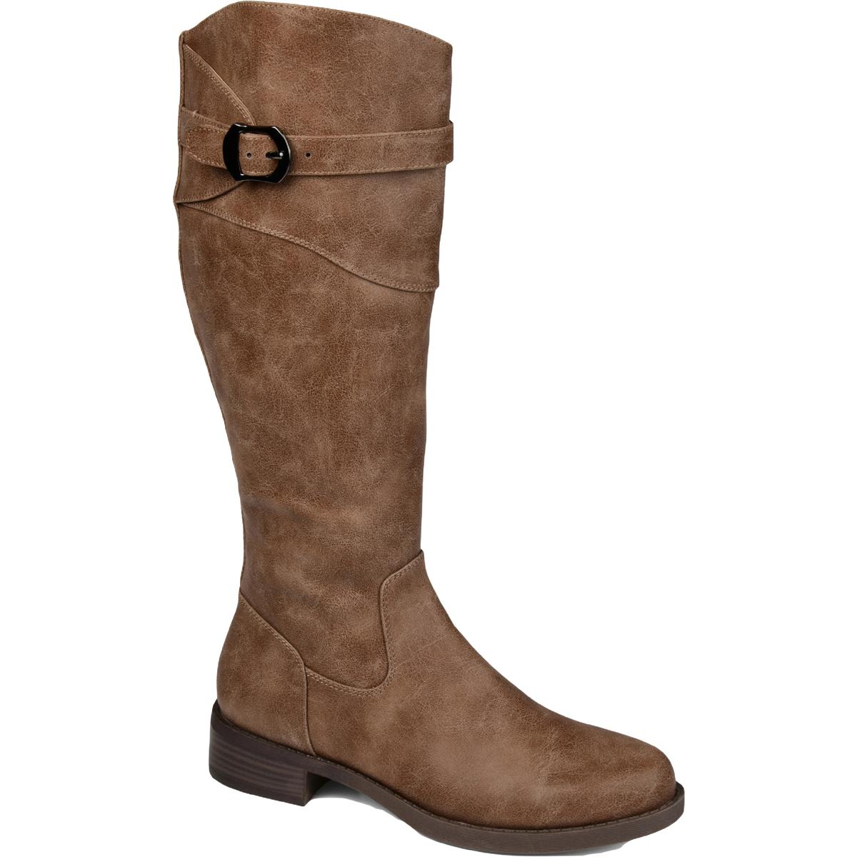 Brooklyn Faux Leather Tall Knee-High Boots