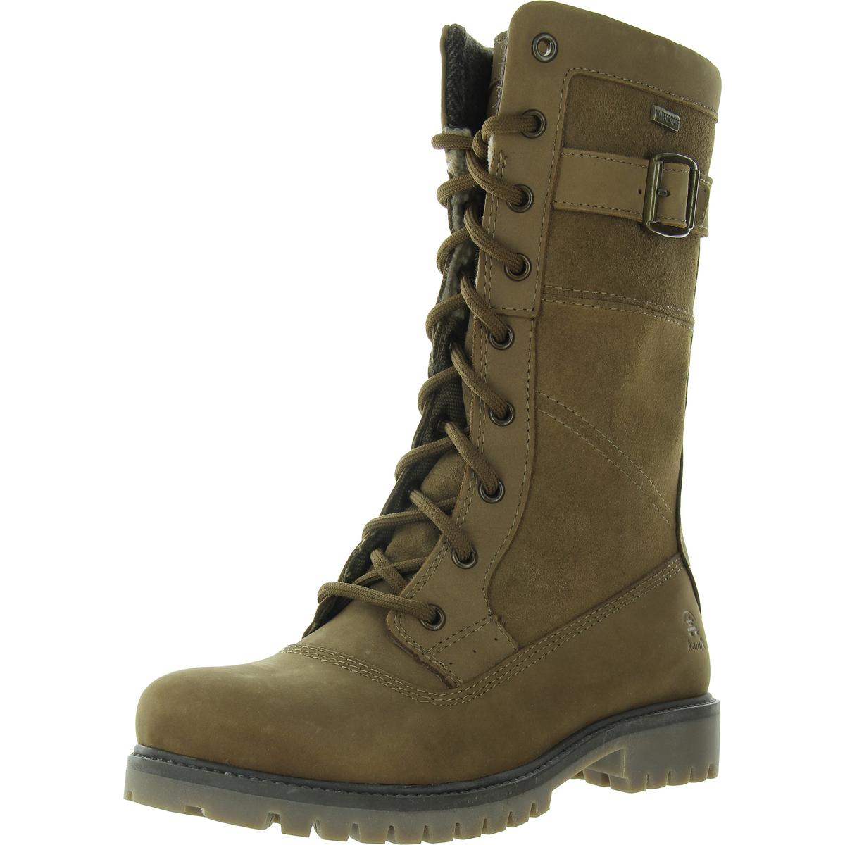 ROGUE 10 Faux Fur Lined Leather Mid-Calf Boots