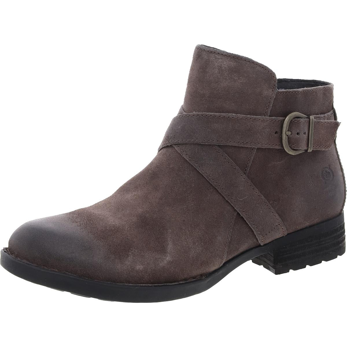 Trinculo Zipper Nubuck Ankle Boots