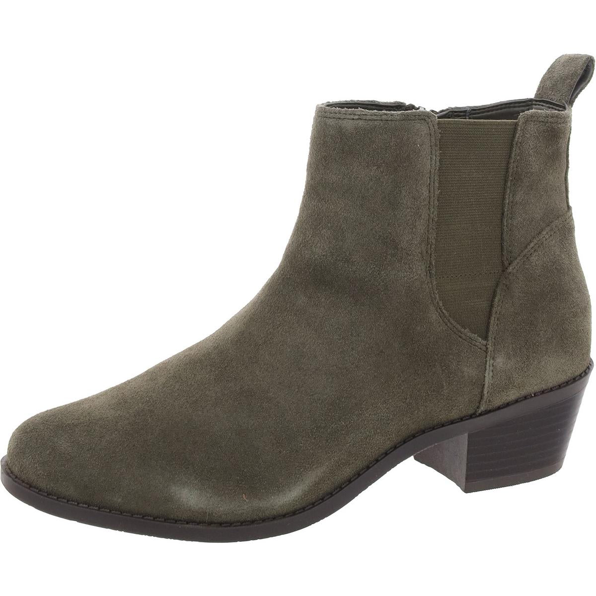 Roseland Suede Ankle Chelsea Boots