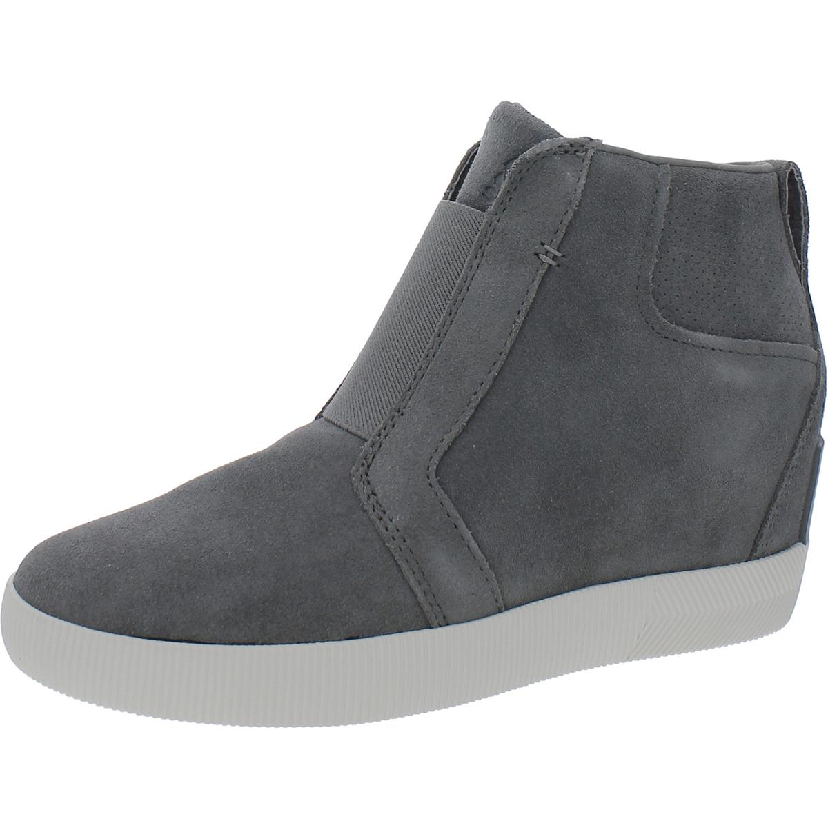 OutNAbout Suede Slip On Booties