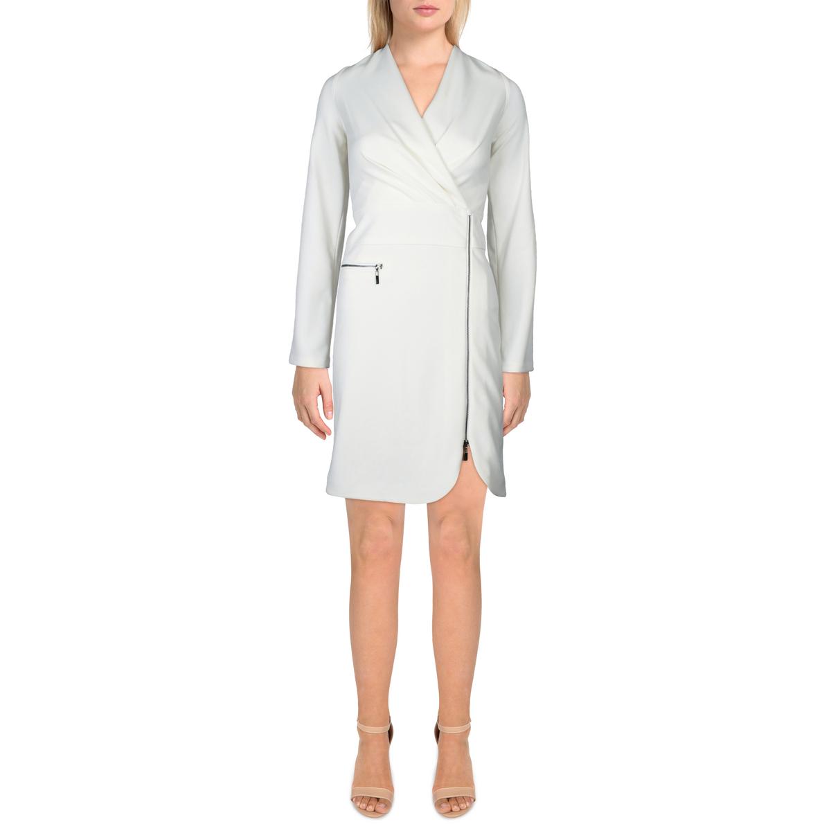 Pleated Cocktail And Party Dress