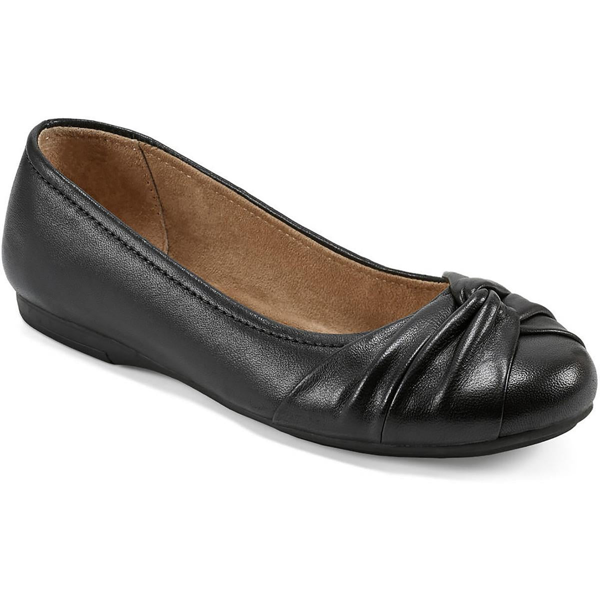 Jacci Leather Slip-On Ballet Flats