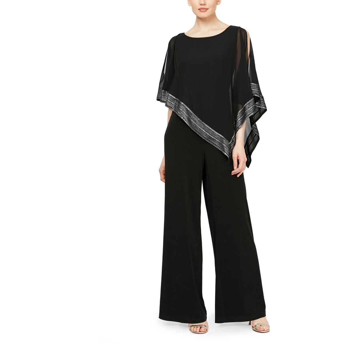 Cape Asymmetric Jumpsuit