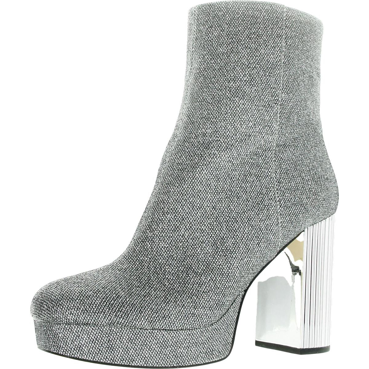 Glitter Ankle Boots