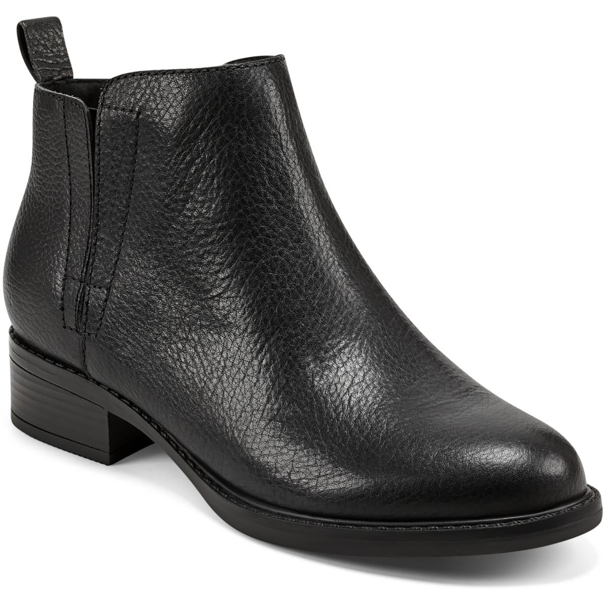 Larime Zipper Ankle Booties