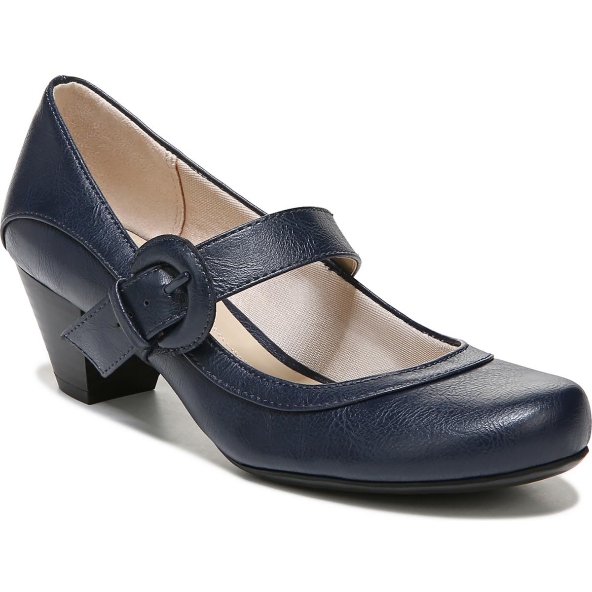 Rozz Cushioned Footbed Strap Mary Jane Heels