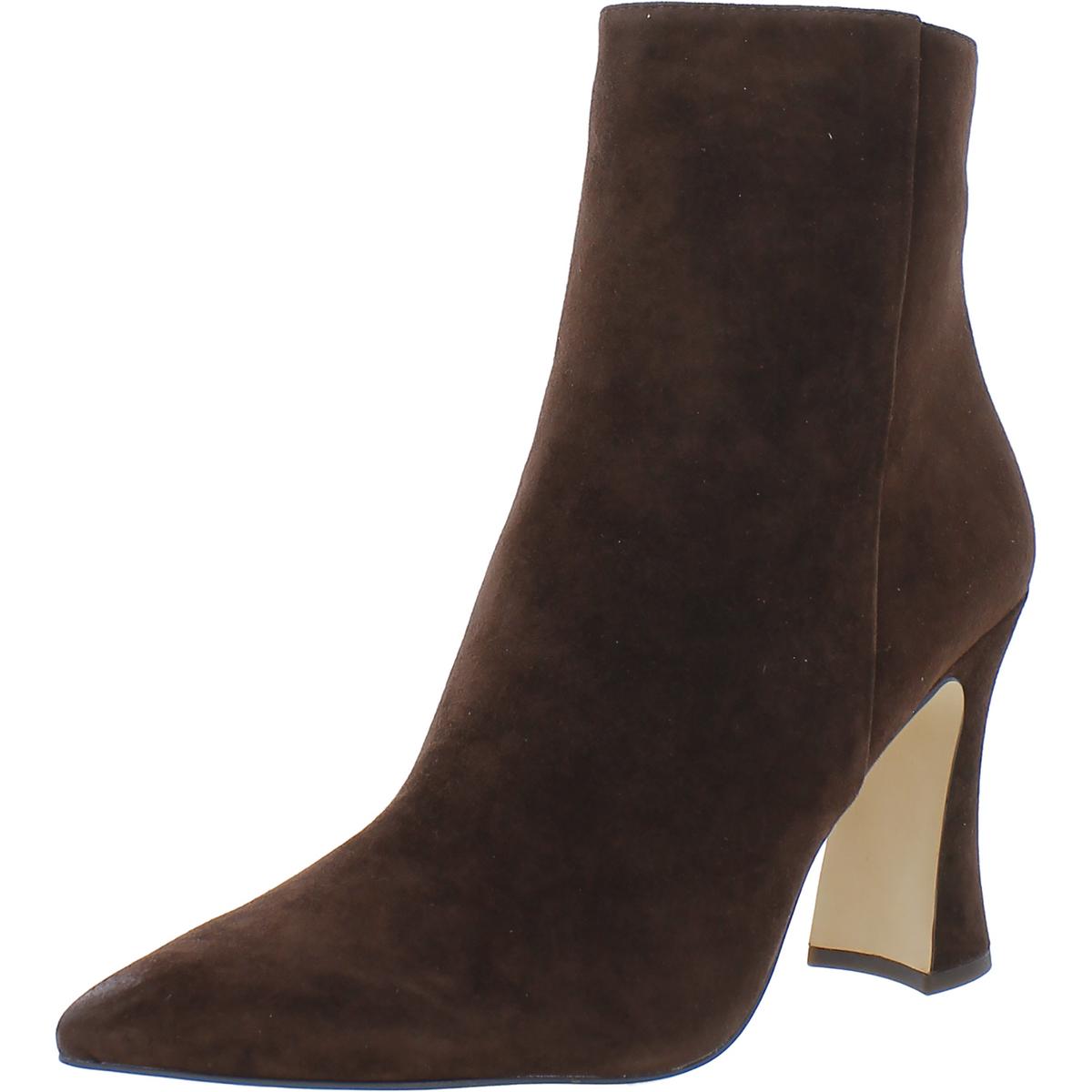 Carter Suede Pointed Toe Booties