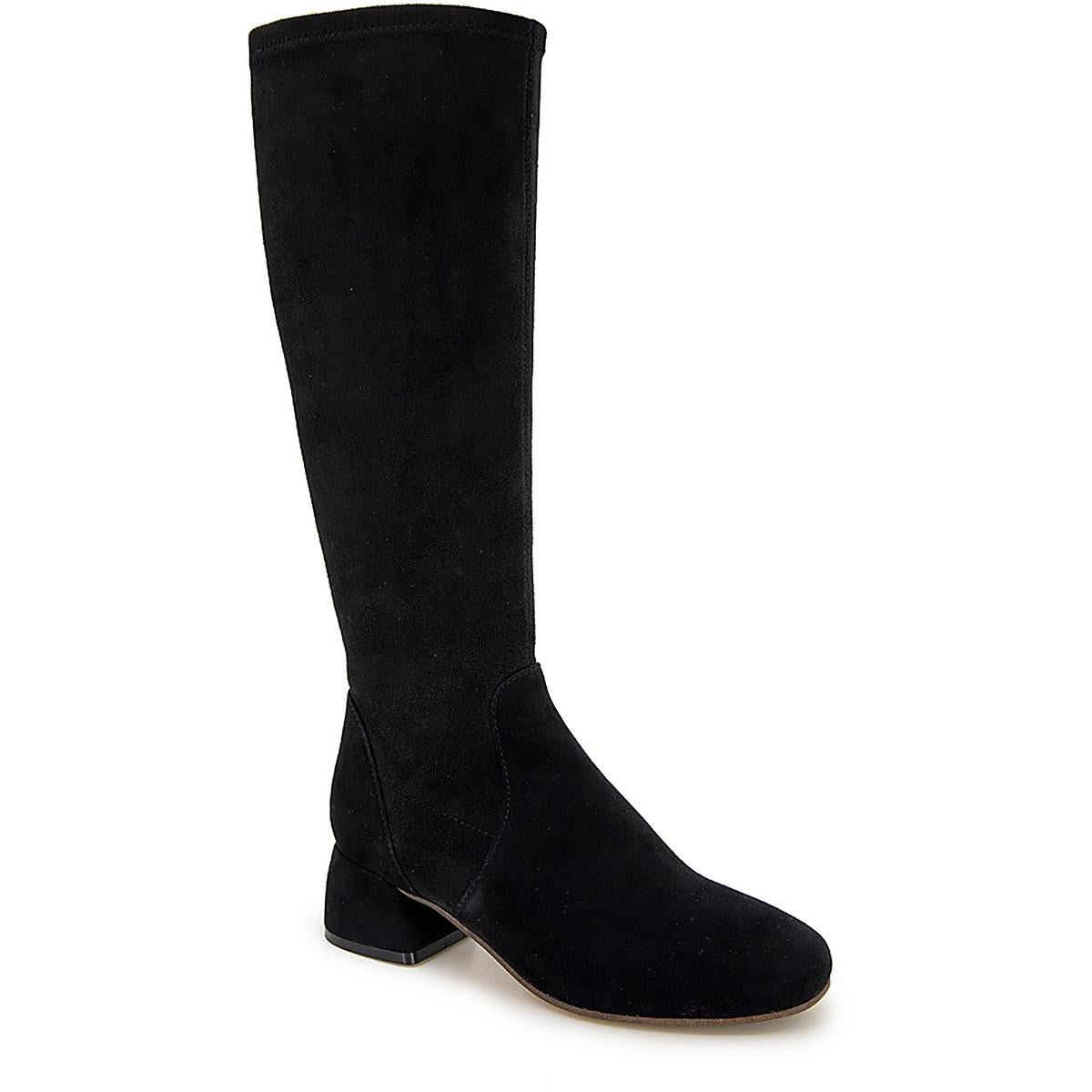 EMILY STRETCH BOOT Suede Knee-High Boots