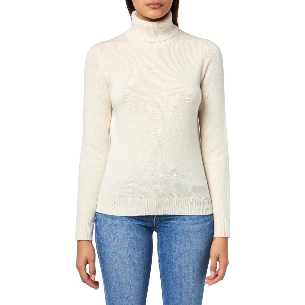 Cashmere Turtleneck Pullover Sweater