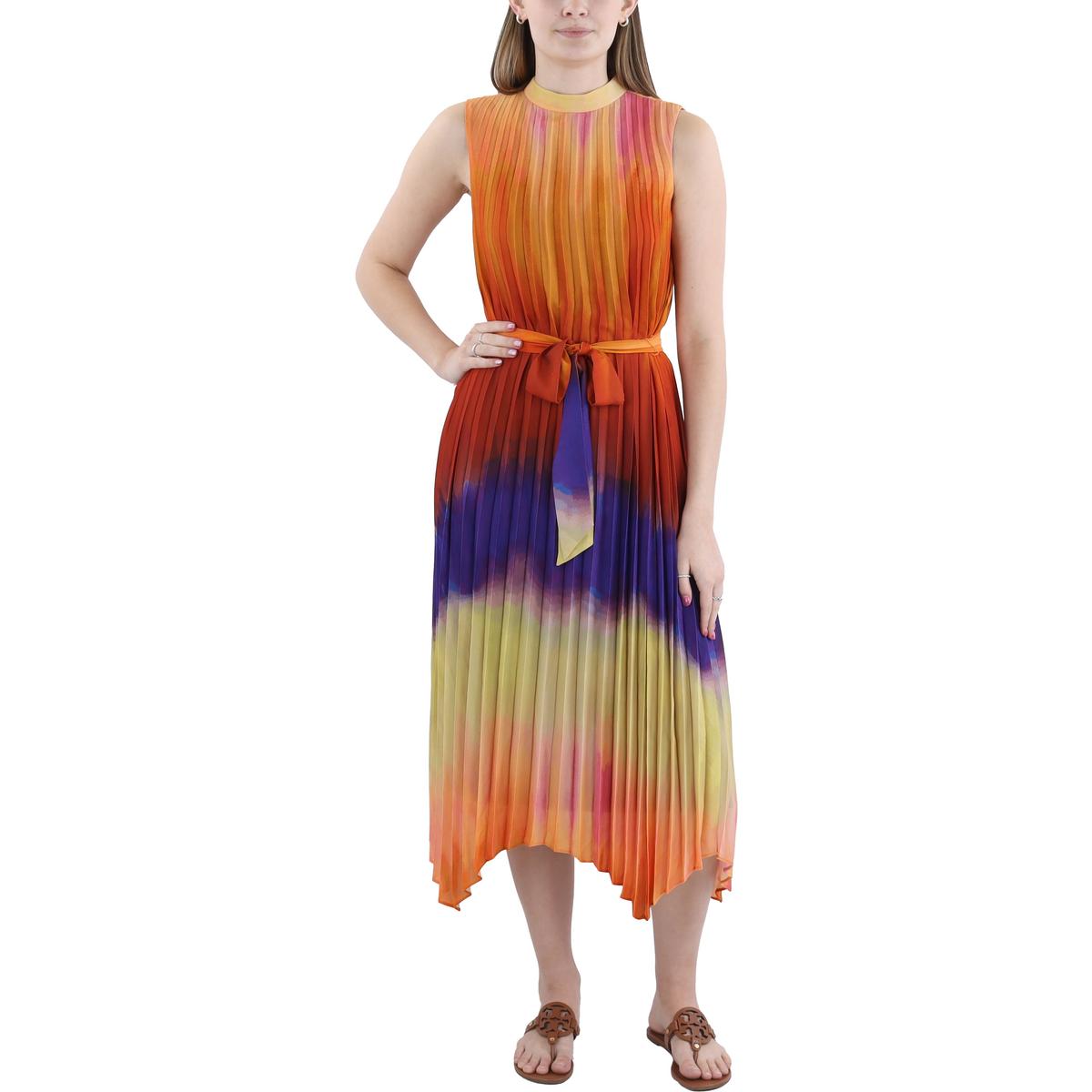 Ombre Sleeveless Midi Dress