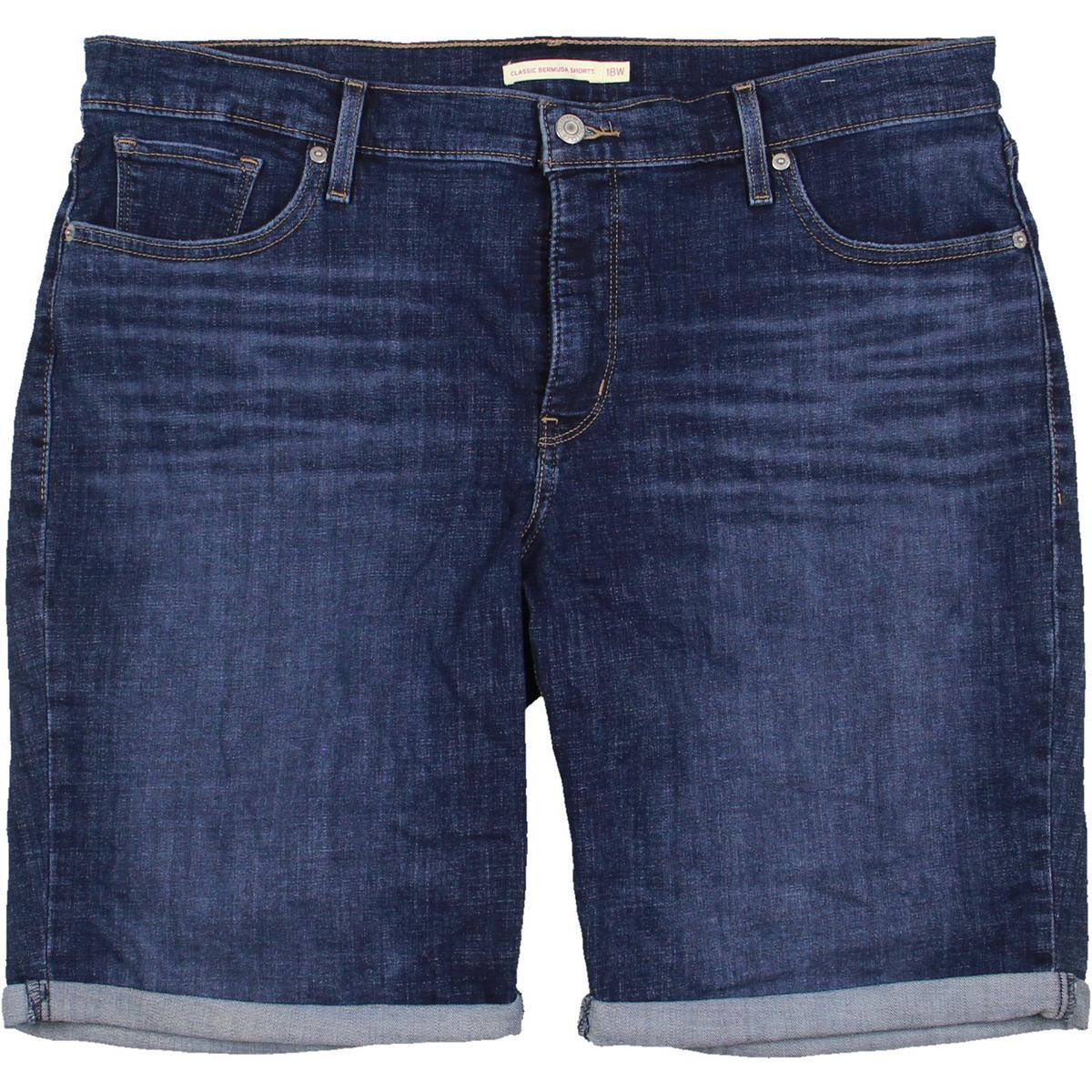 Plus Bermuda High Rise Bermuda Shorts