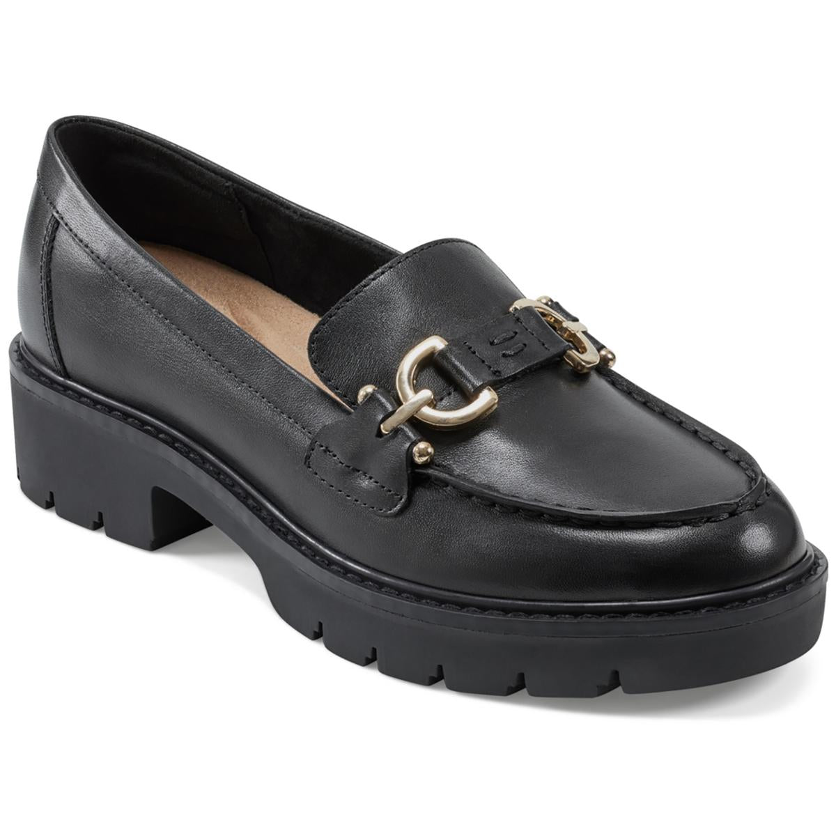 Kinndle Leather Chain Loafers