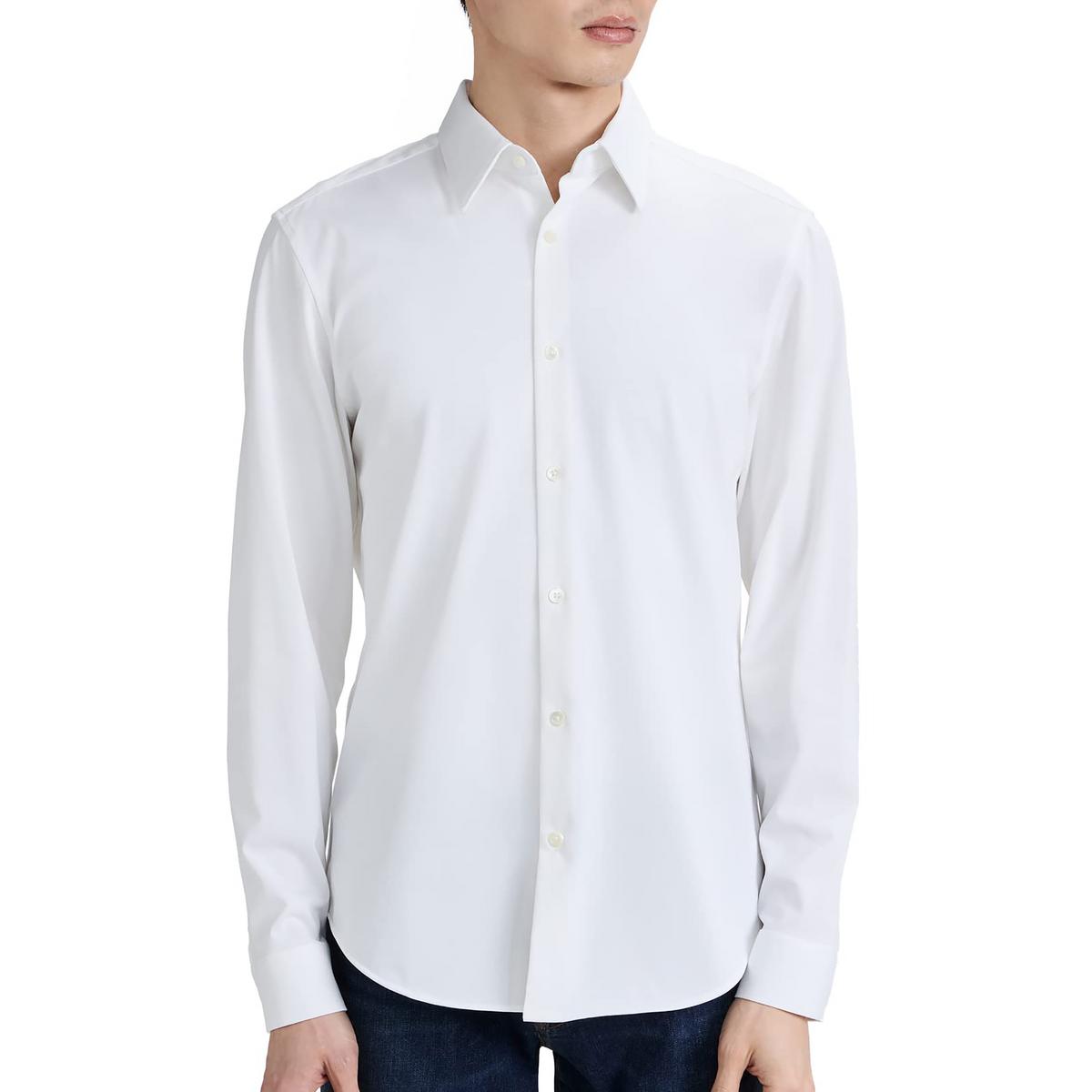 Sylvain ND Collar Cotton Button-Down Shirt